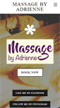 Mobile Screenshot of massagebyadrienne.com